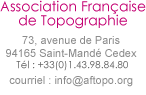Association Franaise de Topographie